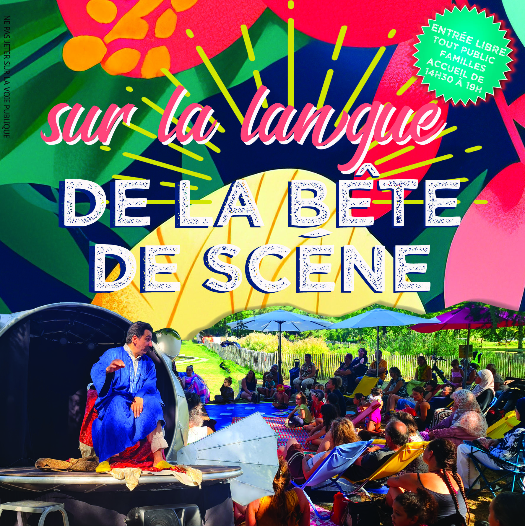 Sur la langue de la Bête de scène